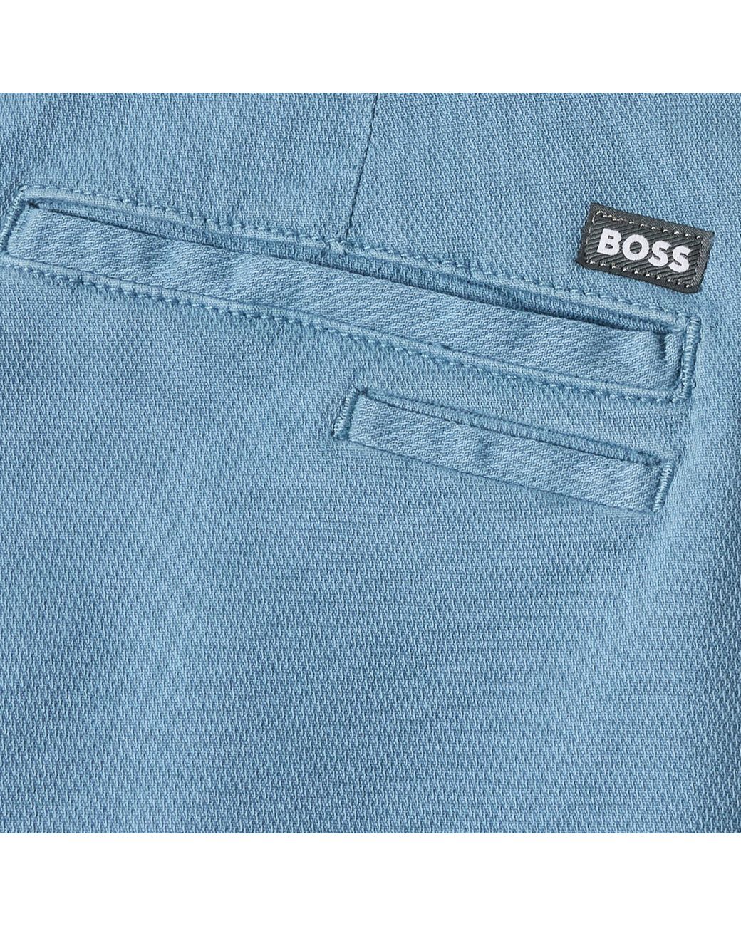 Boss Blue Kaiton Straight Leg Trousers for men