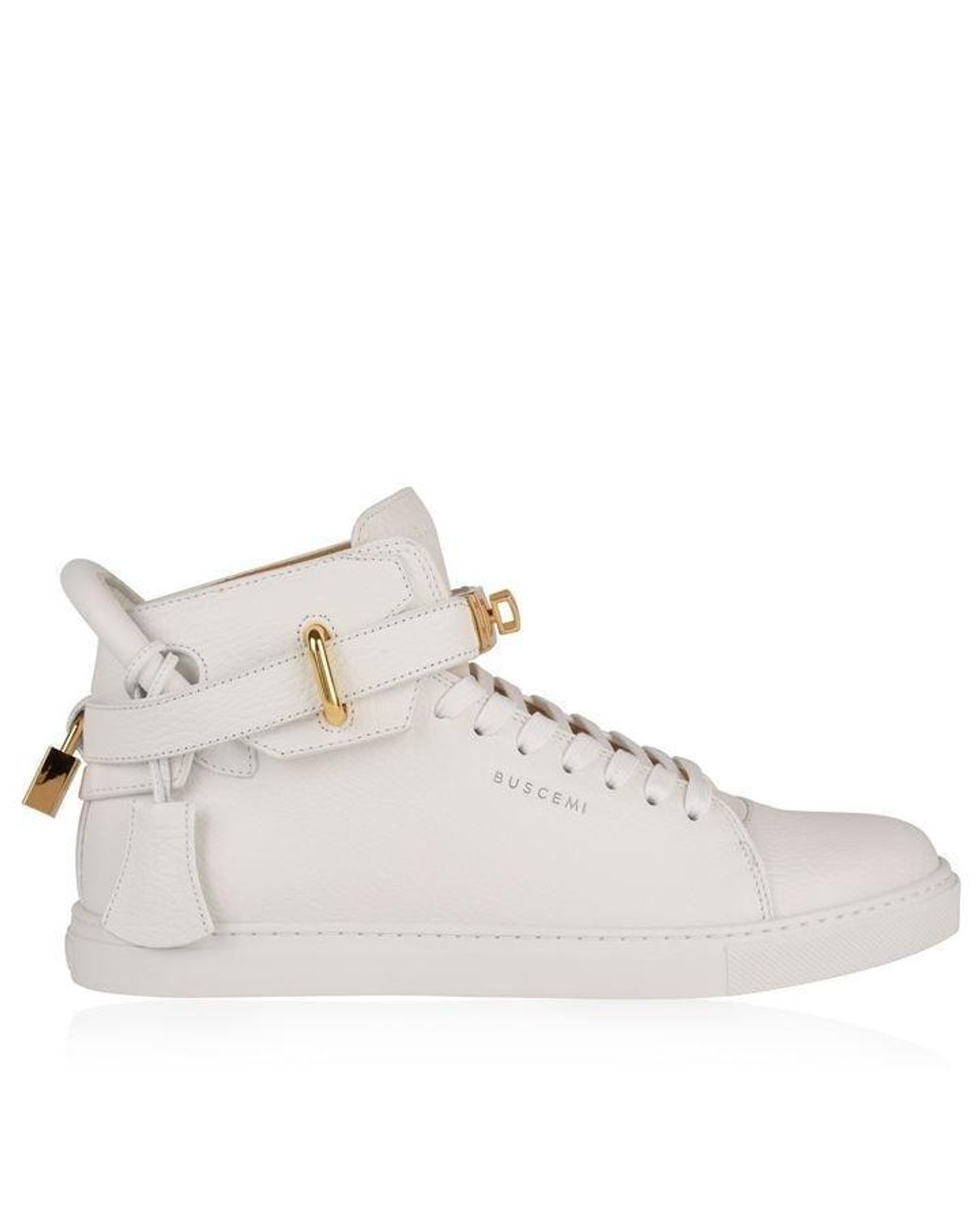 Buscemi 100mm High Top Trainers in Natural for Men Lyst UK