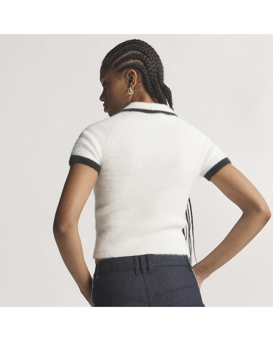 Adidas Originals White Short Sleeve Polo Shirt
