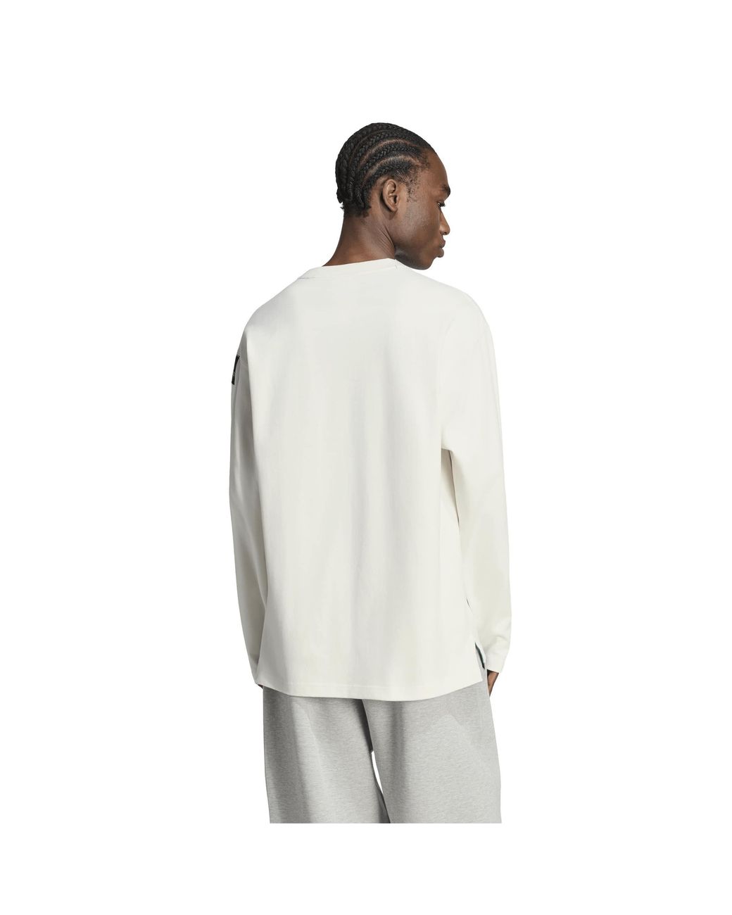 Adidas Originals White Equipment Essentials T-Shirt Asia Sizing Kr3967 for men