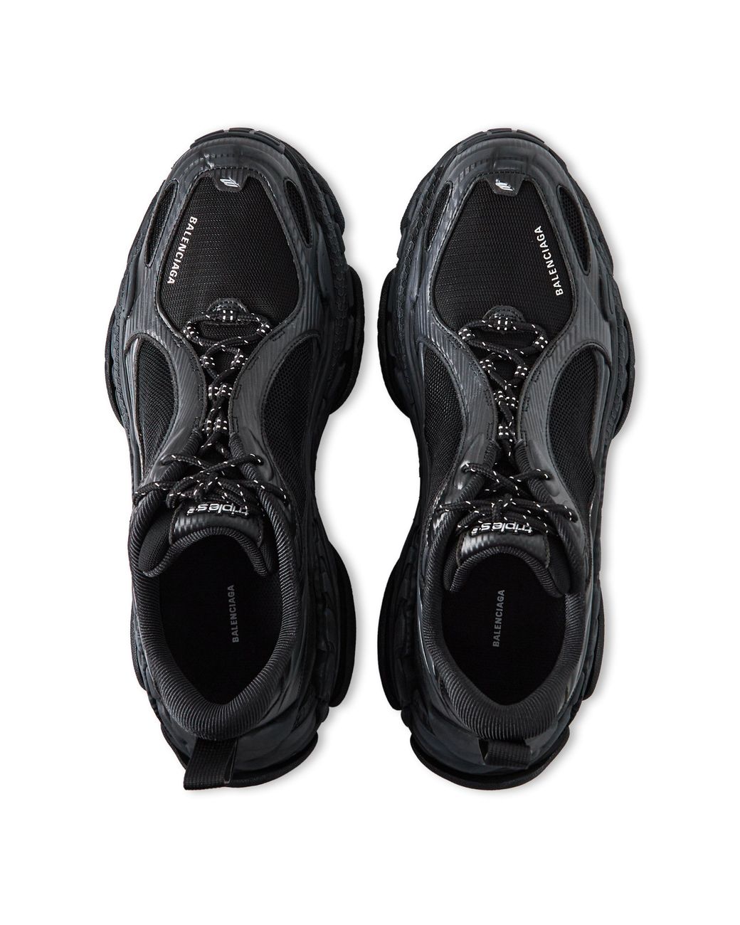 Balenciaga Black Bal Triple S 2 Sn64 for men