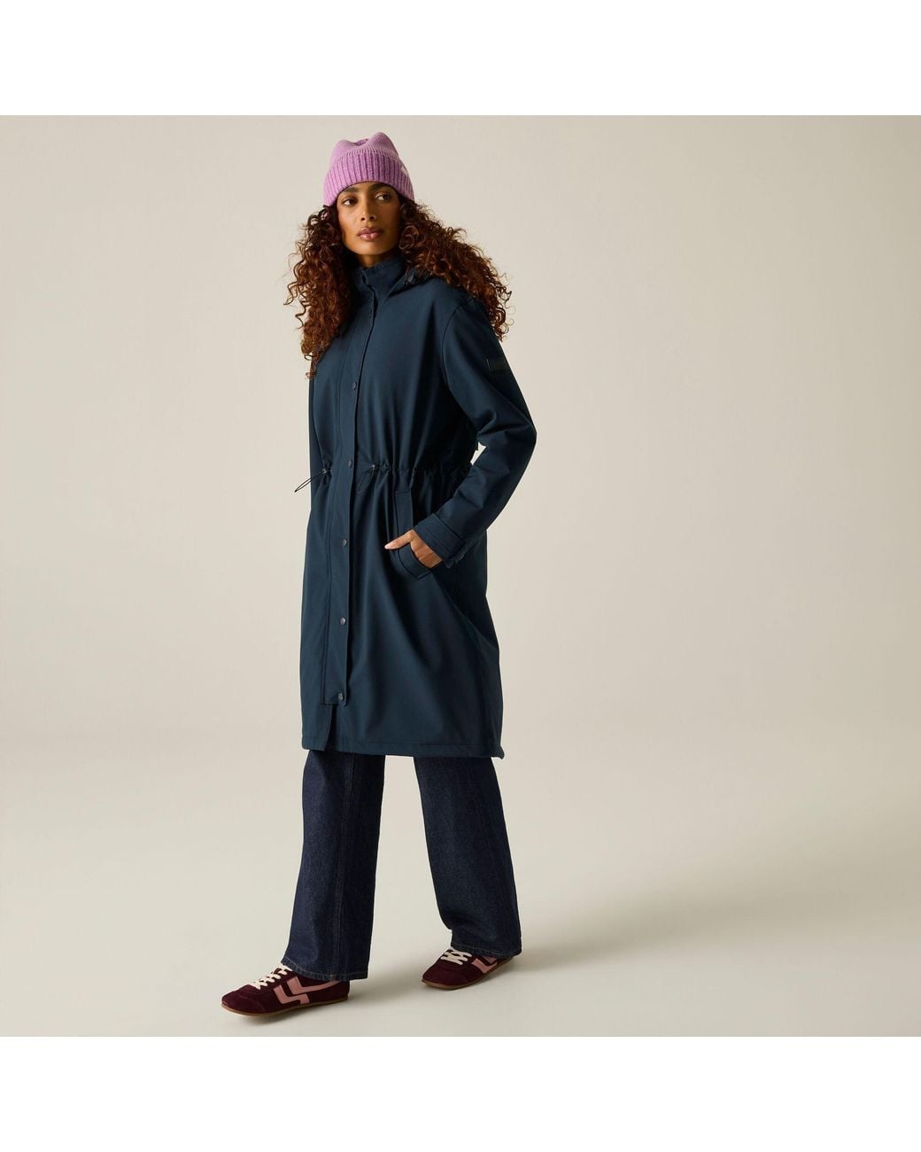 Regatta Blue Yasira Waterproof Jacket