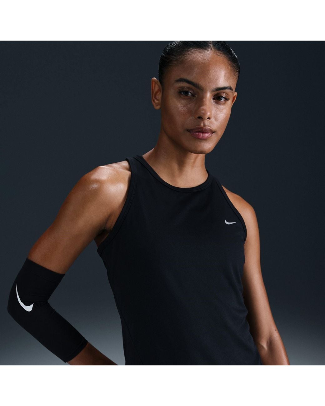 Nike Black Performance Running Vest