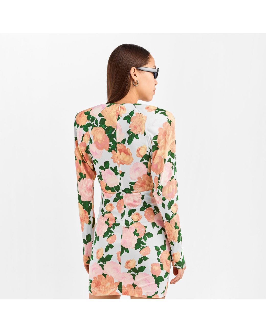 Stella McCartney Green Crepe Mini Dress