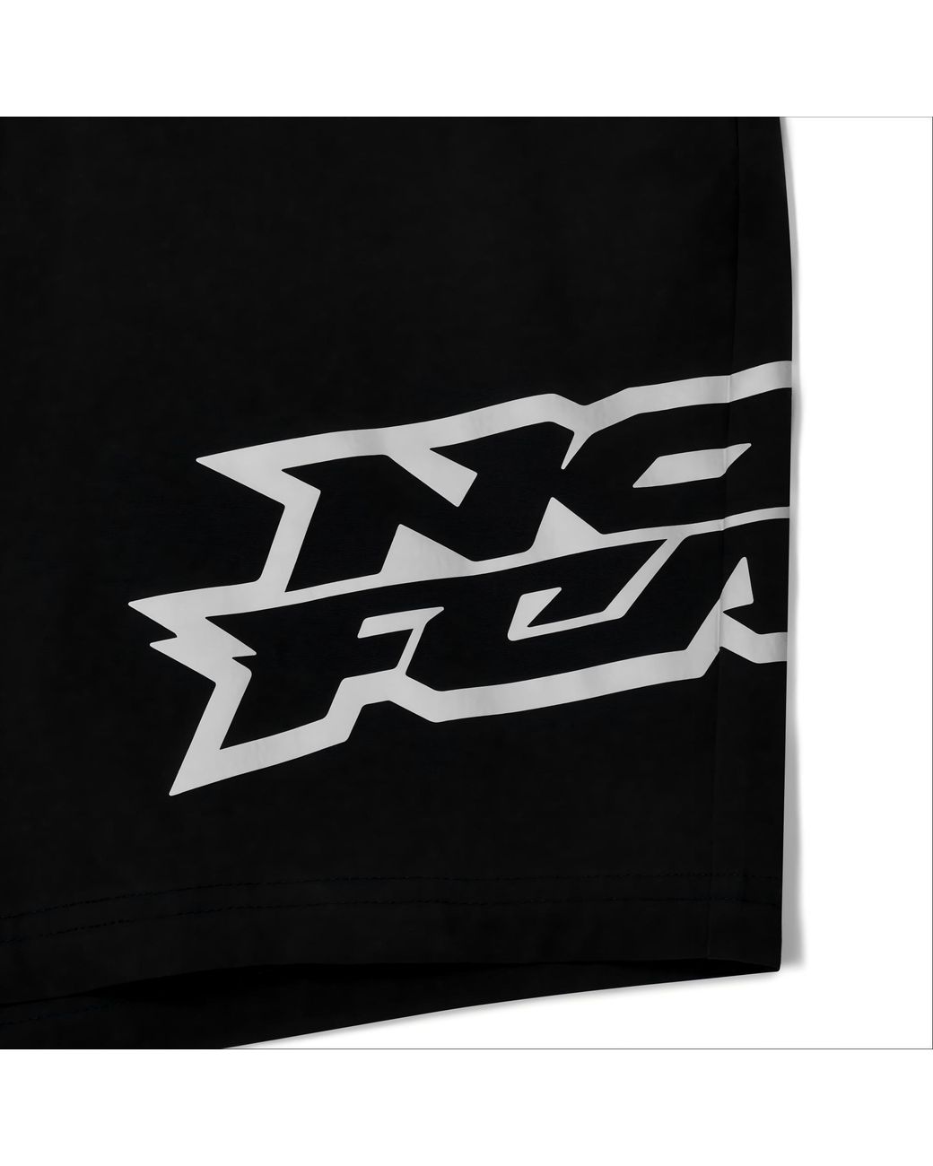 No Fear Black Drawstring Swim Shorts for men