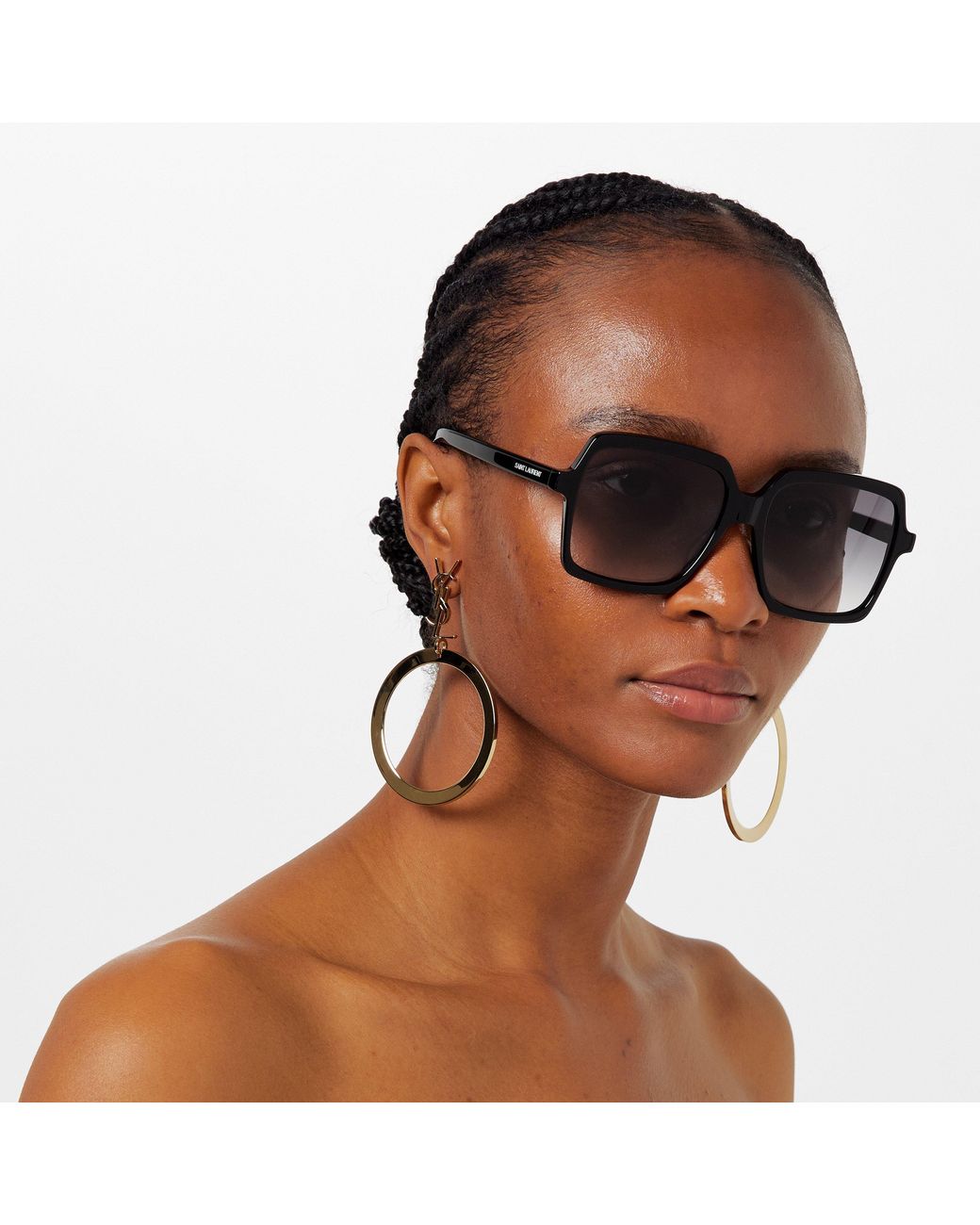 Saint Laurent Black Sunglasses