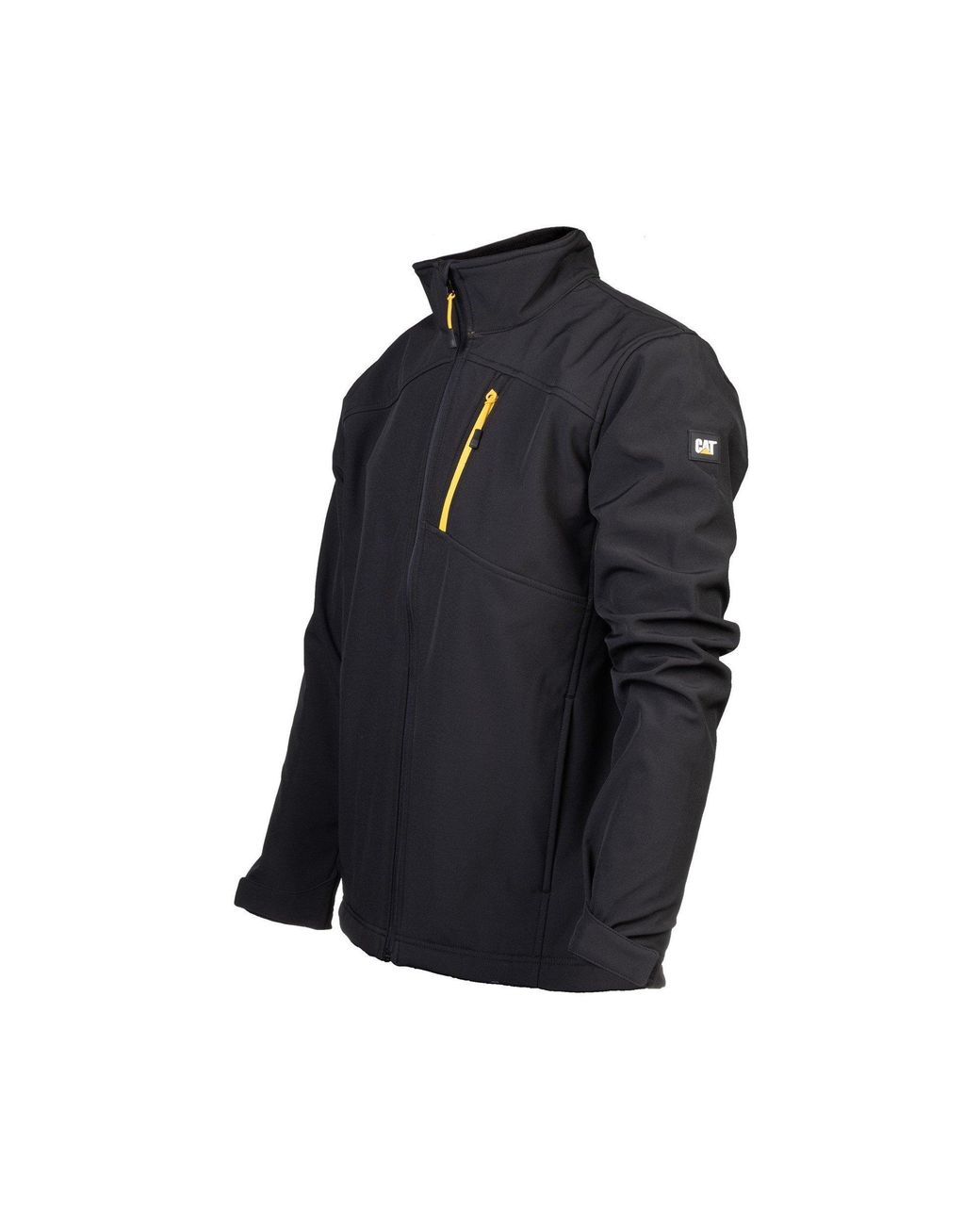 Caterpillar Blue Essentials Shell Waterproof Hi Vis Jacket for men