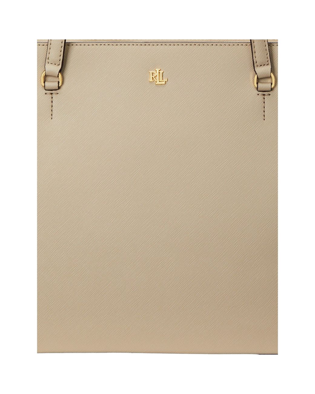 Ralph Lauren Natural Medium Karly Tote