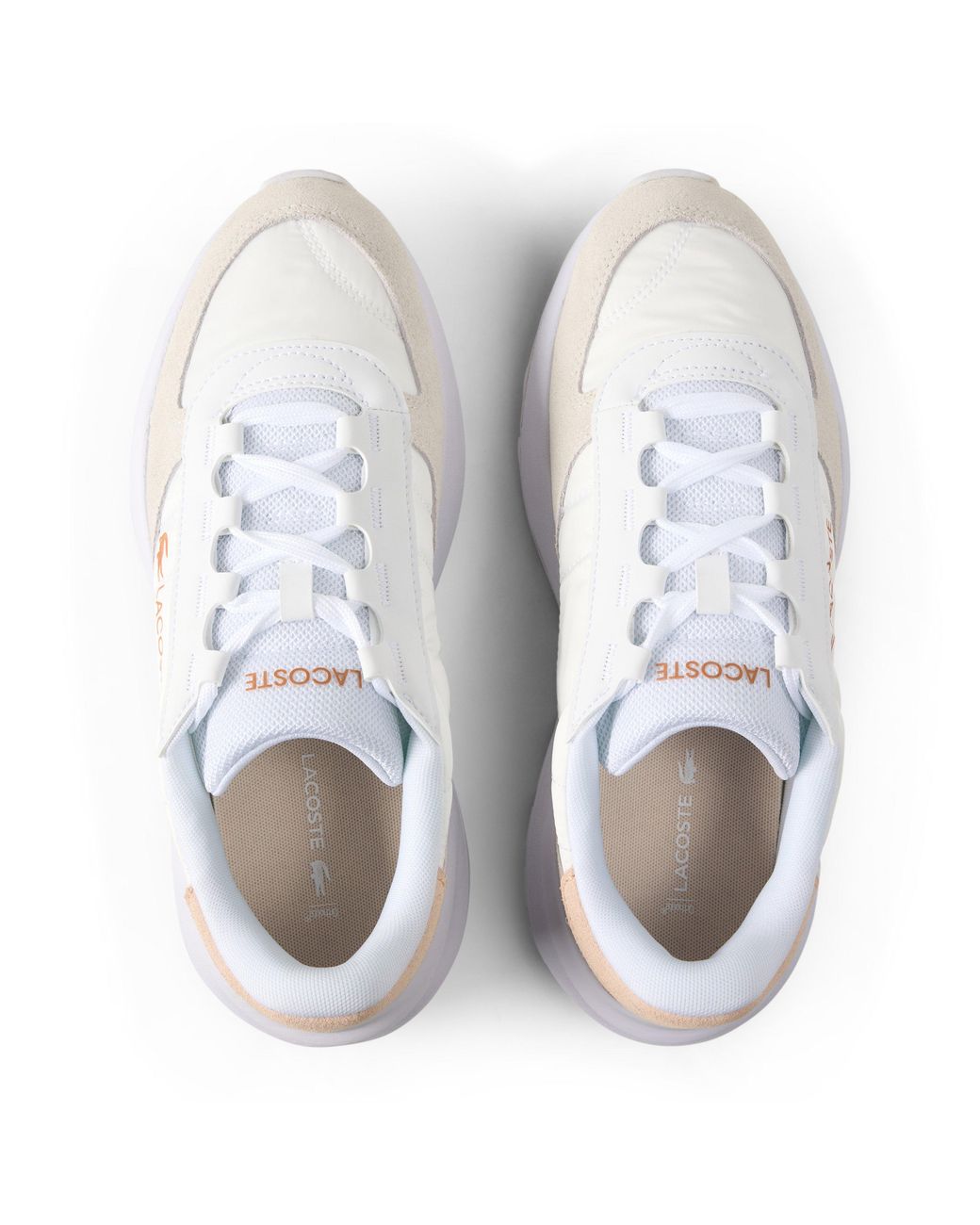Lacoste White Elite Active Evo Low-Top Trainers