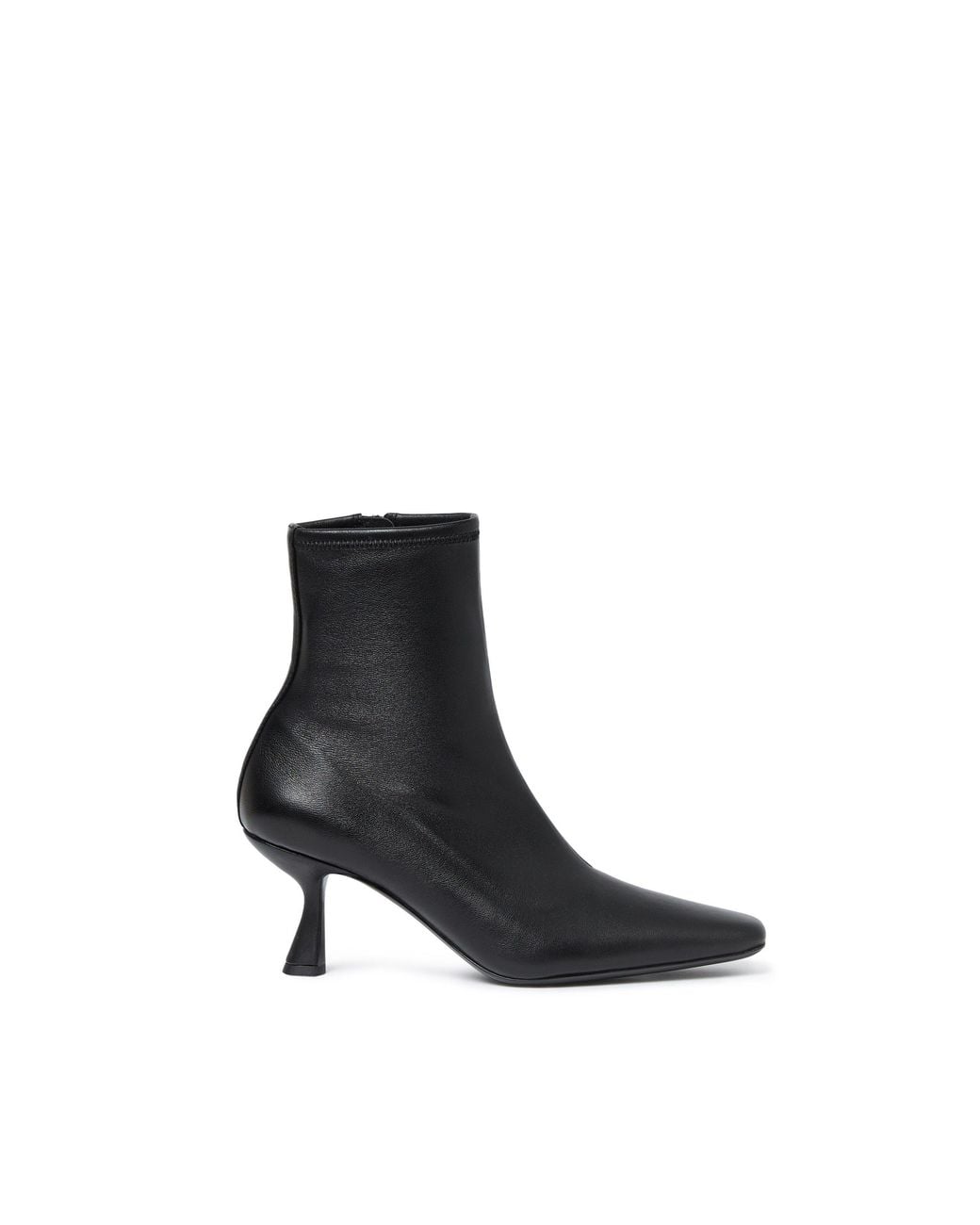 Loeffler Randall Black Thandy Ab Ankle Heeled Boot