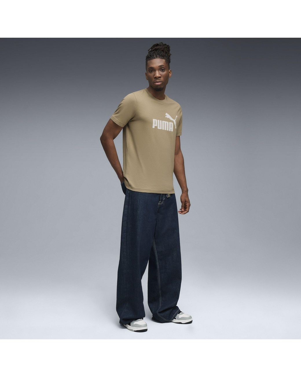 PUMA Natural Regular Fit T-Shirt for men