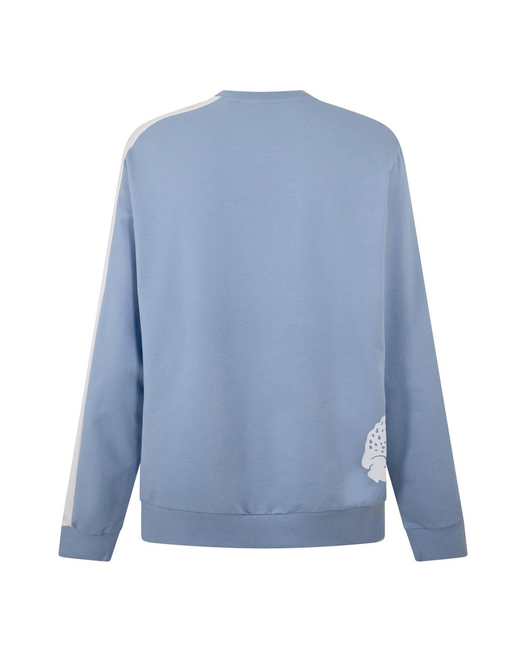 Lacoste Blue Printed Long Sleeve Pyjama Top for men