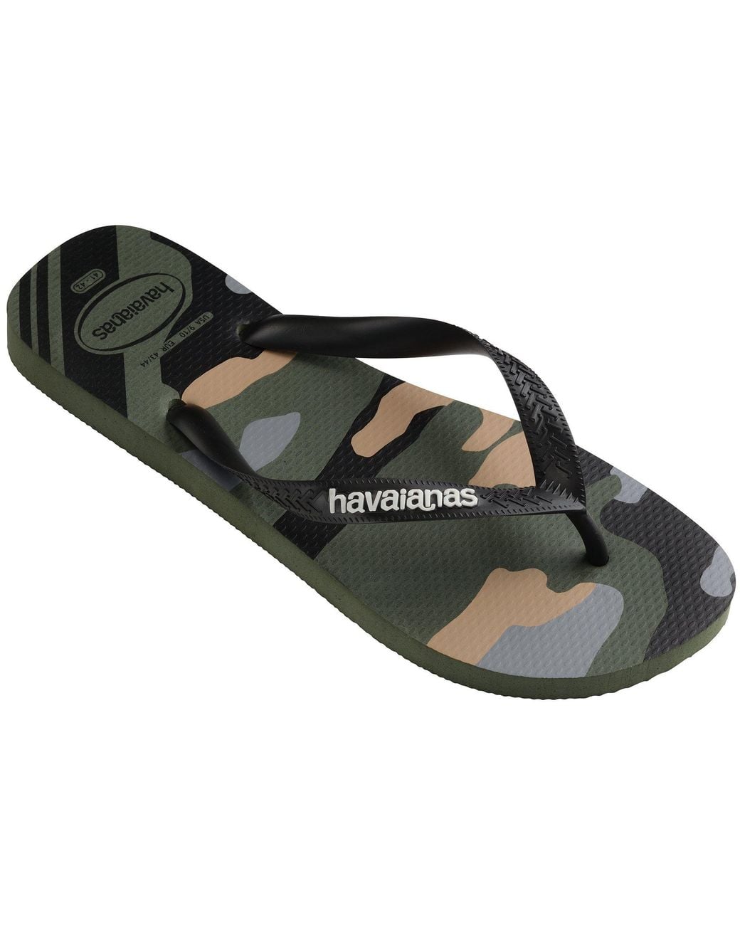Havaianas Black Camu Flip Flops for men