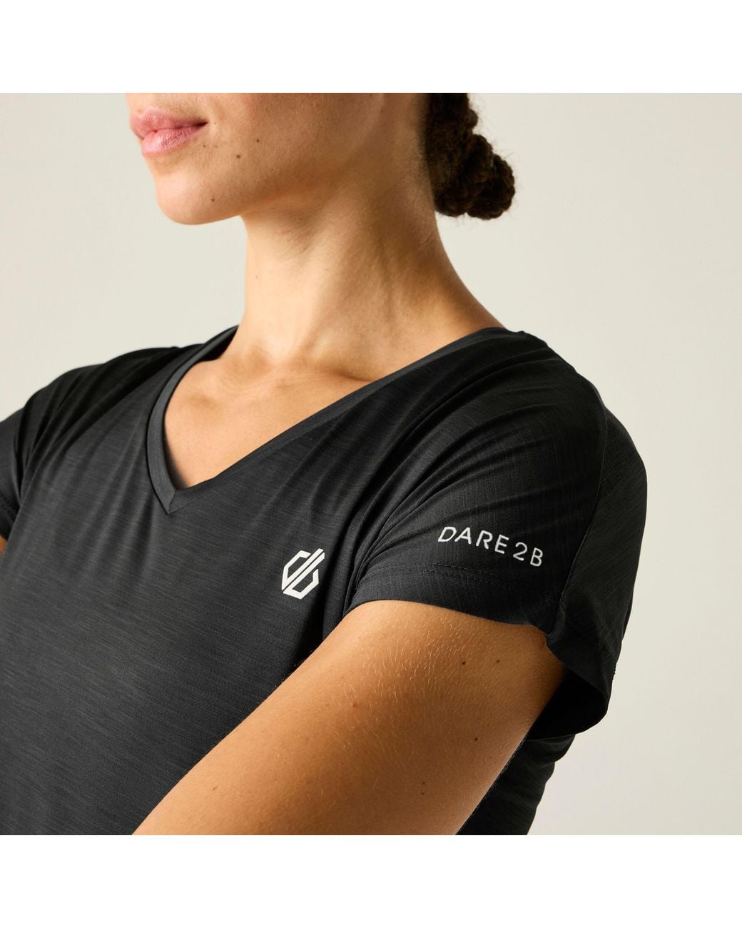 Dare 2b Black Vigilant Lightweight T-Shirt
