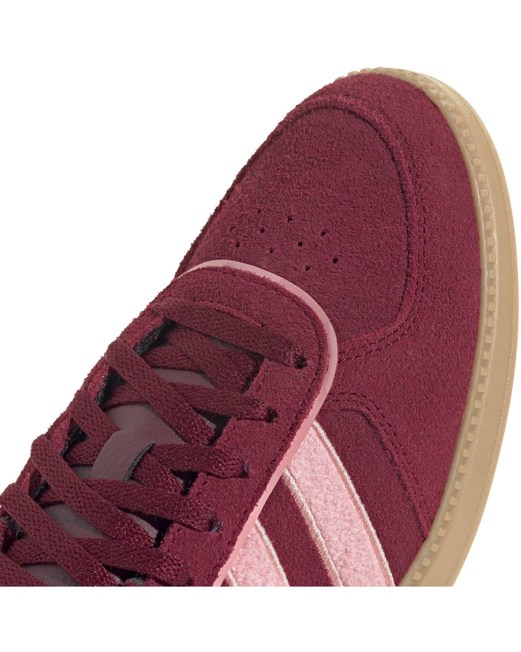 Adidas Red Breaknet Sleek Low-Top Trainers