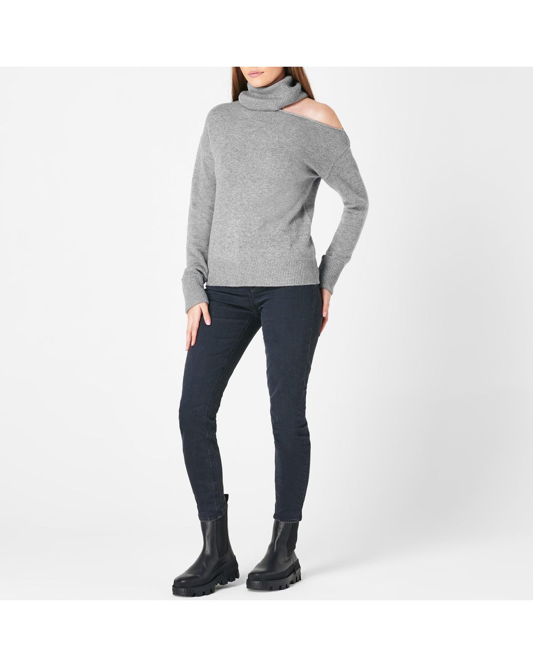 PAIGE Gray Raundi Sweater