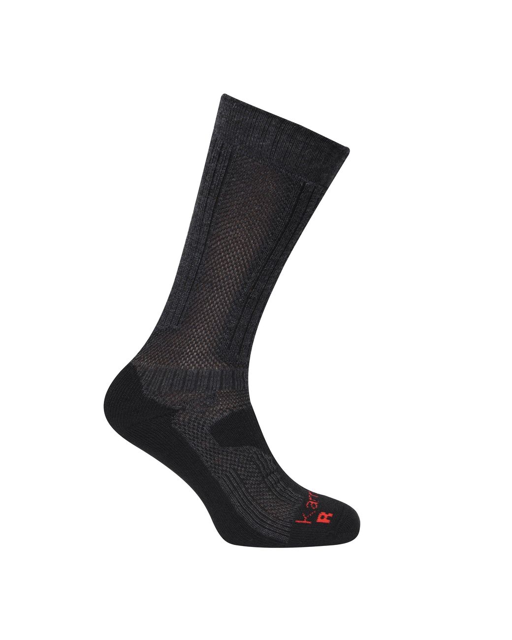 Karrimor Black Merino Fibre Midweight Walking Socks for men