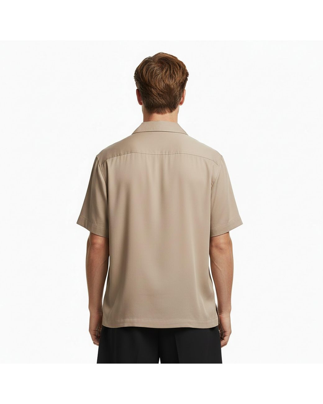 HUGO Brown Short Sleeve Shirt for men