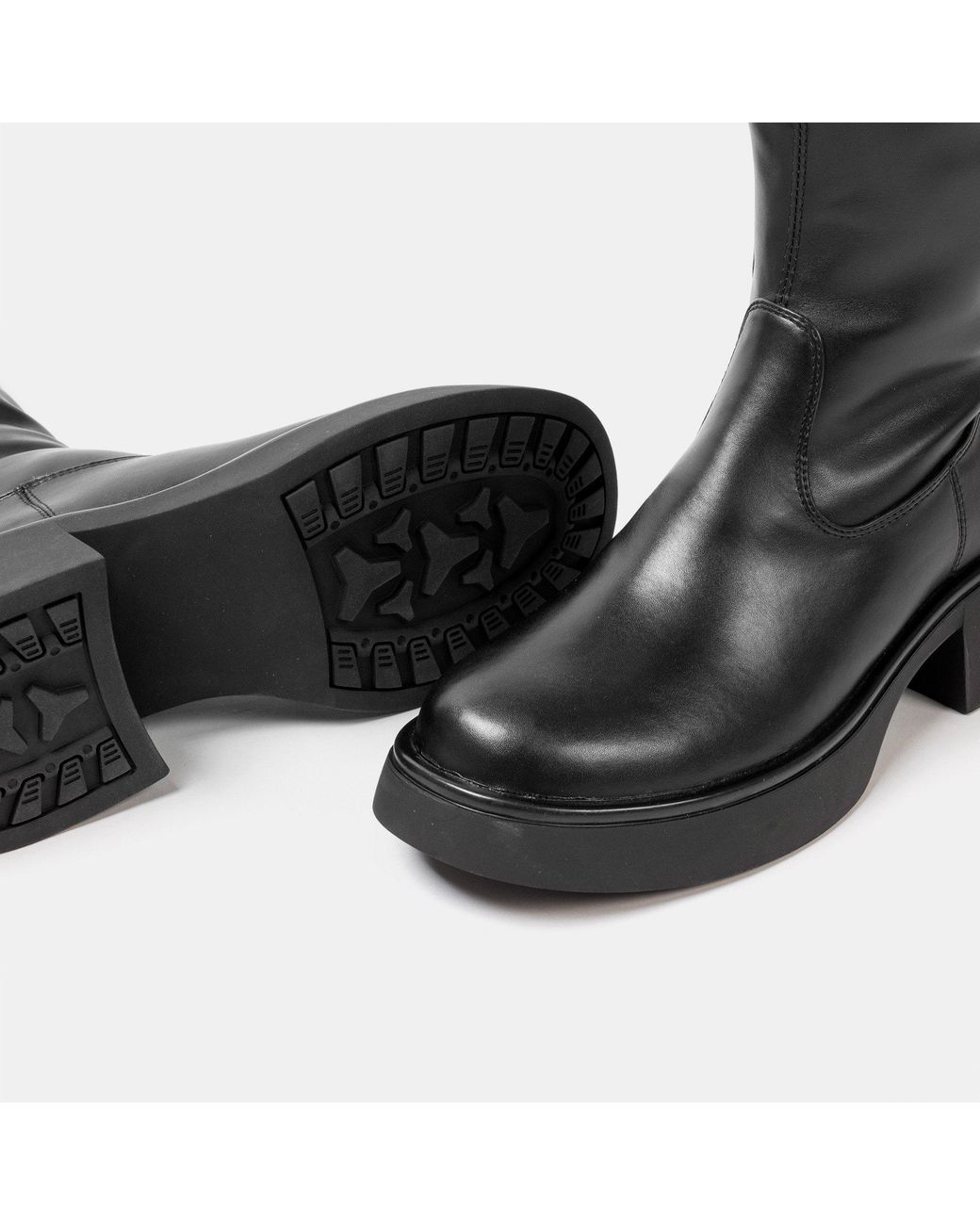 Miso Black Over The Knee Ladies Boots
