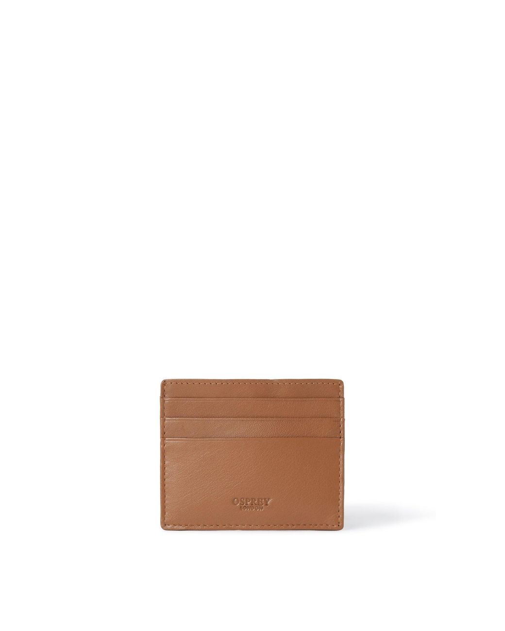 Osprey Brown Wesley Card Holder for men