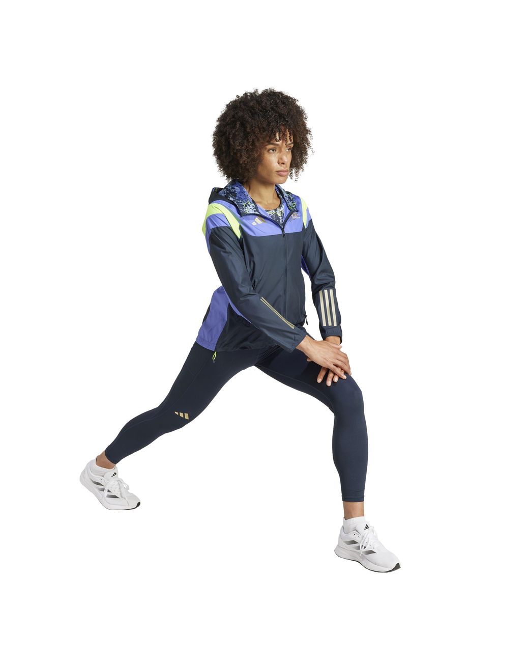 Adidas Blue Performance Running Jacket