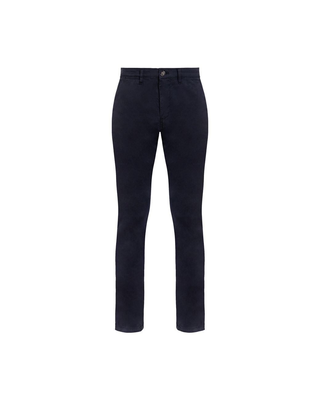 Eden Park Blue Straight-Leg Dark Chinos for men