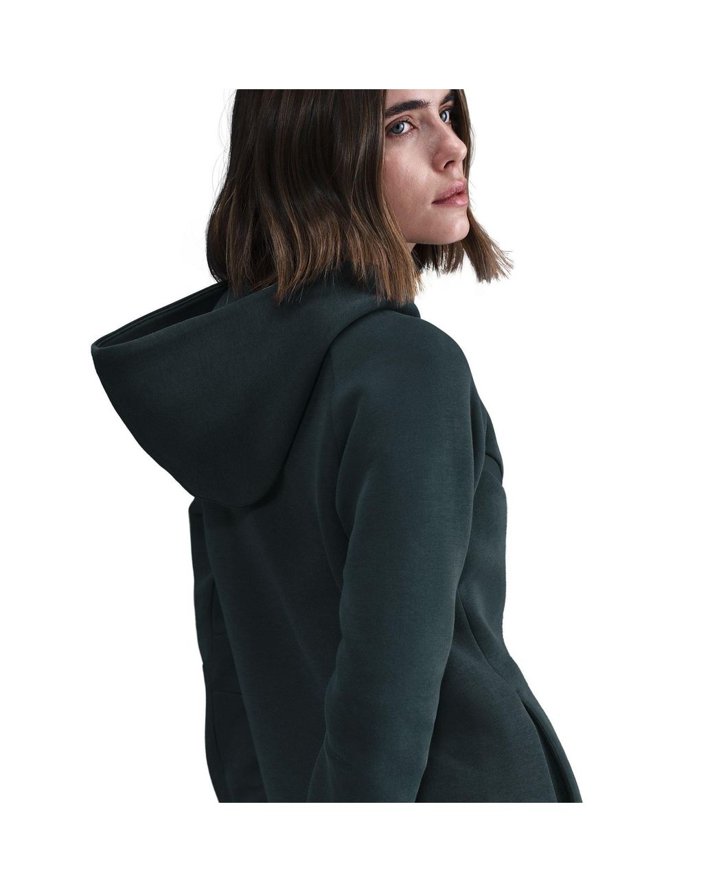 Nike Green Tech Fleece Zip Hoodie