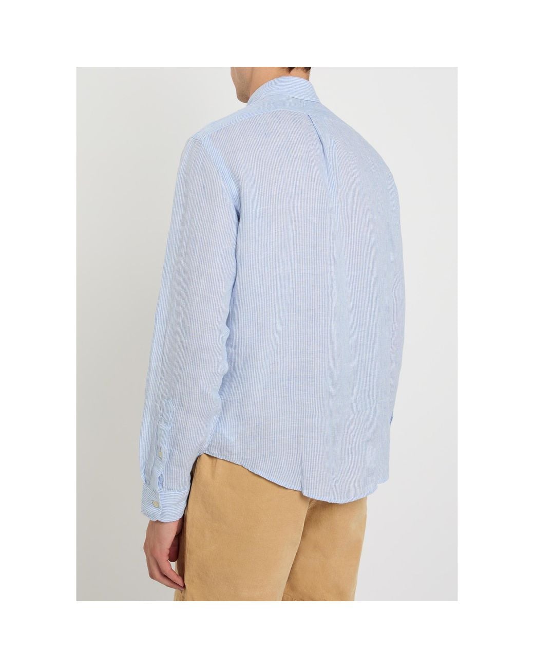 Polo Ralph Lauren White Prl Ls Woven Sport Shirt for men
