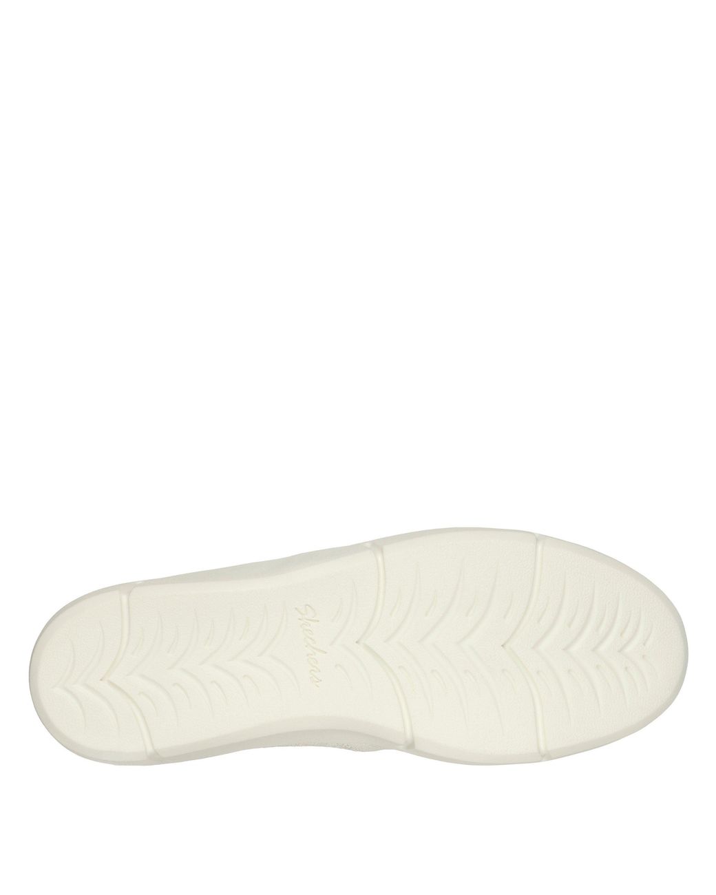 Skechers White Breezest Slip On Trainers