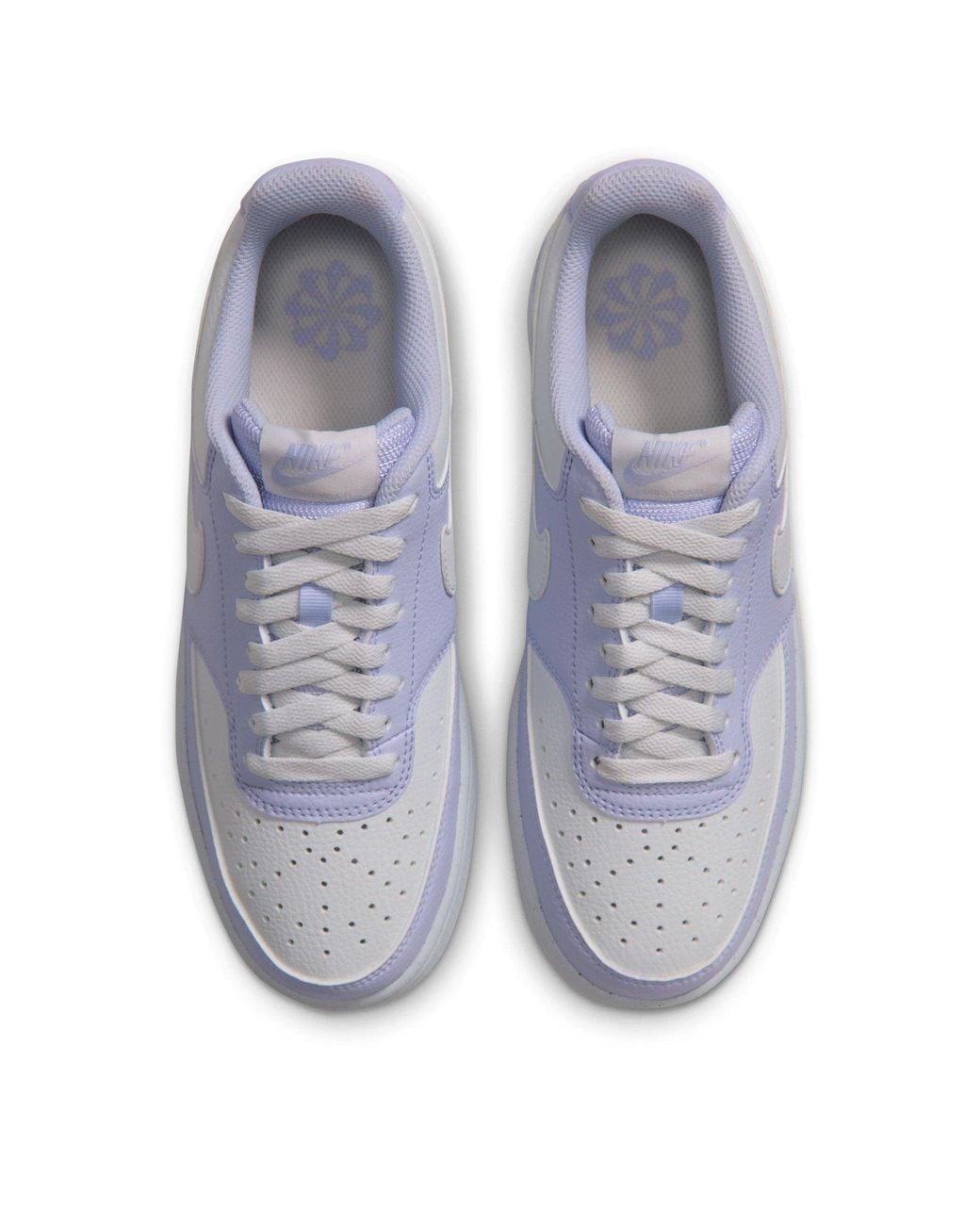 Nike Gray Court Vision Low Next Nature Trainers