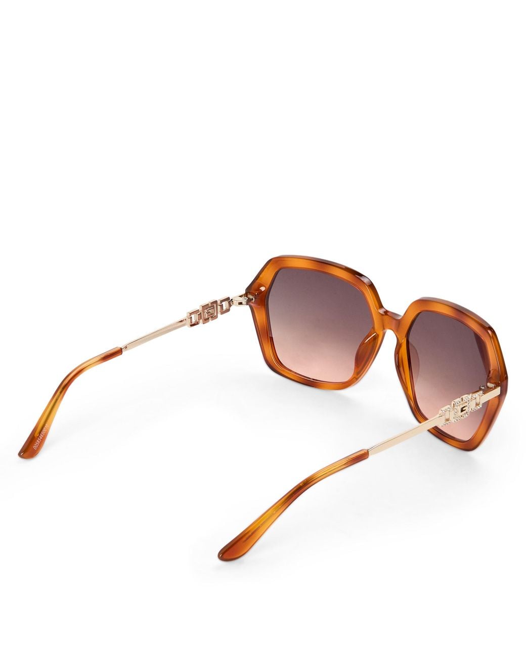 Guess Brown Oversized Sunglasses