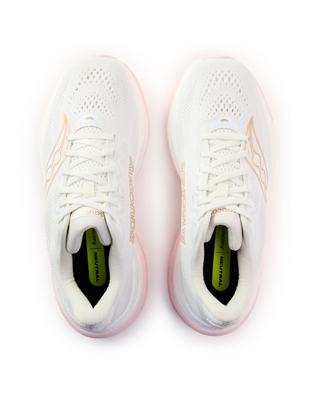 Saucony White Ride Running Shoes