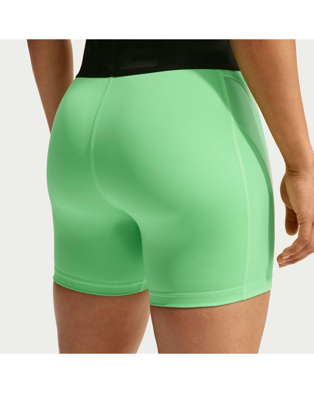 Nike Green Keely Sculpt 5In Performance Shorts