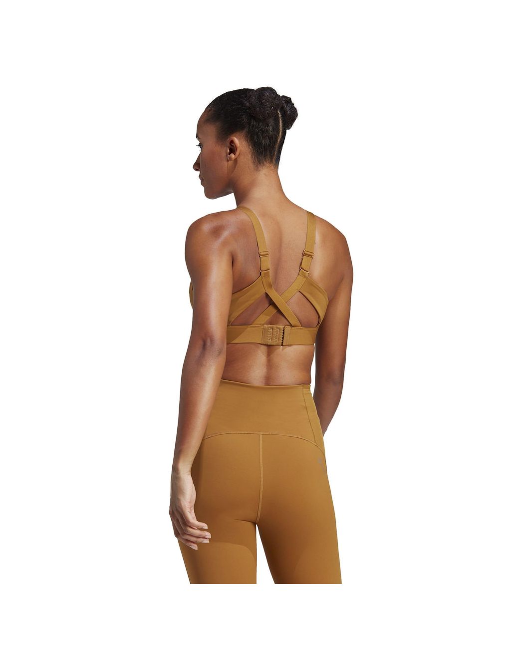 Adidas Brown Tailored Training High-Support Bra