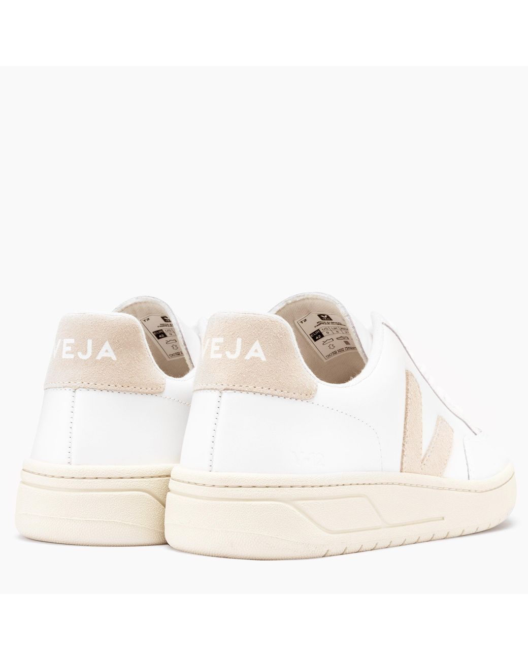 Veja White V-12 Trainers