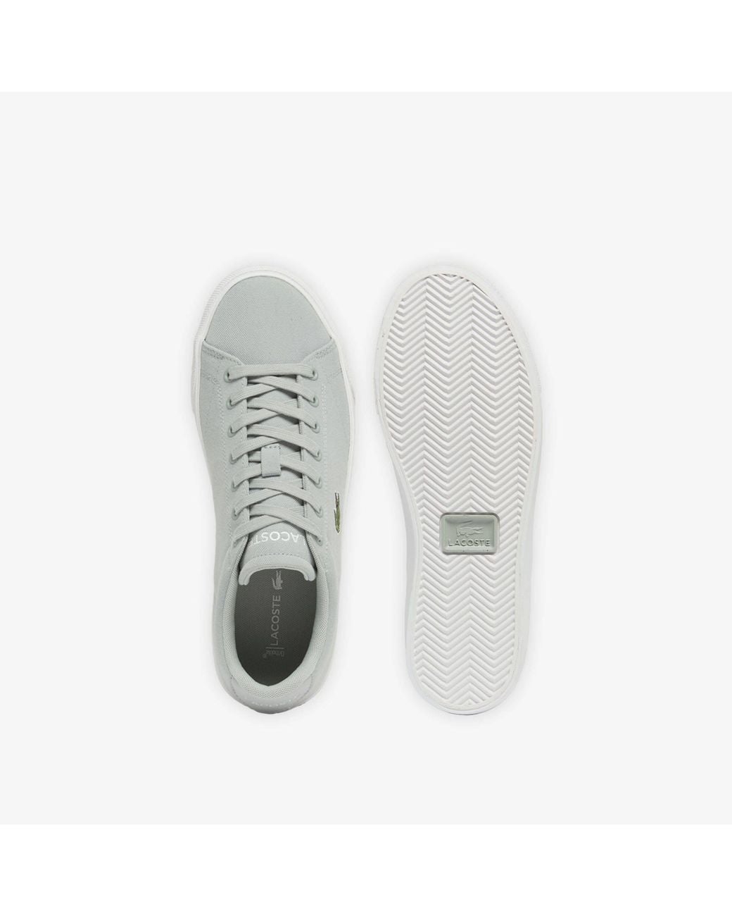 Lacoste Gray Low-Top Trainers for men