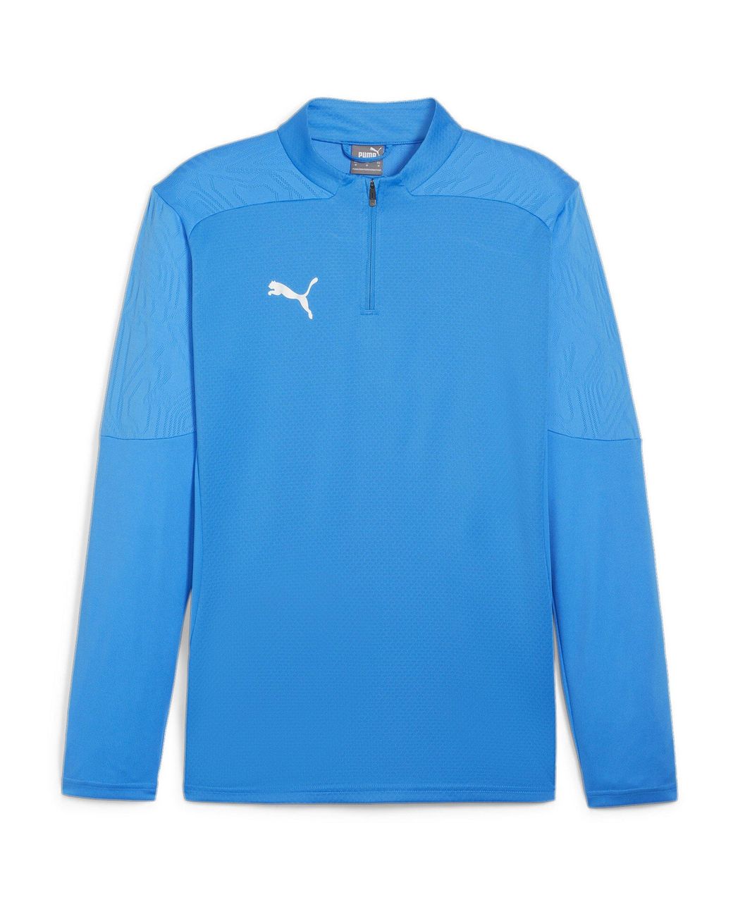 PUMA Blue Teamfinal Training 1/4-Zip Fleece for men