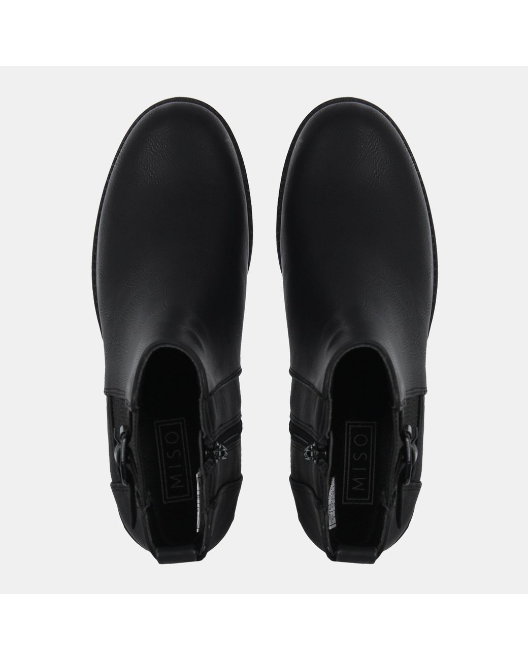 Miso Black Cojito Ankle Boots Ladies