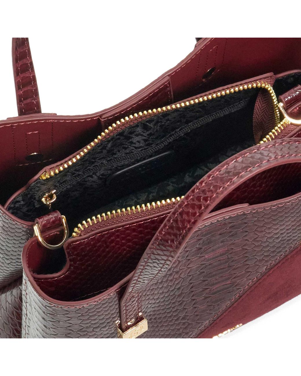 Dune Purple Satchel Bag