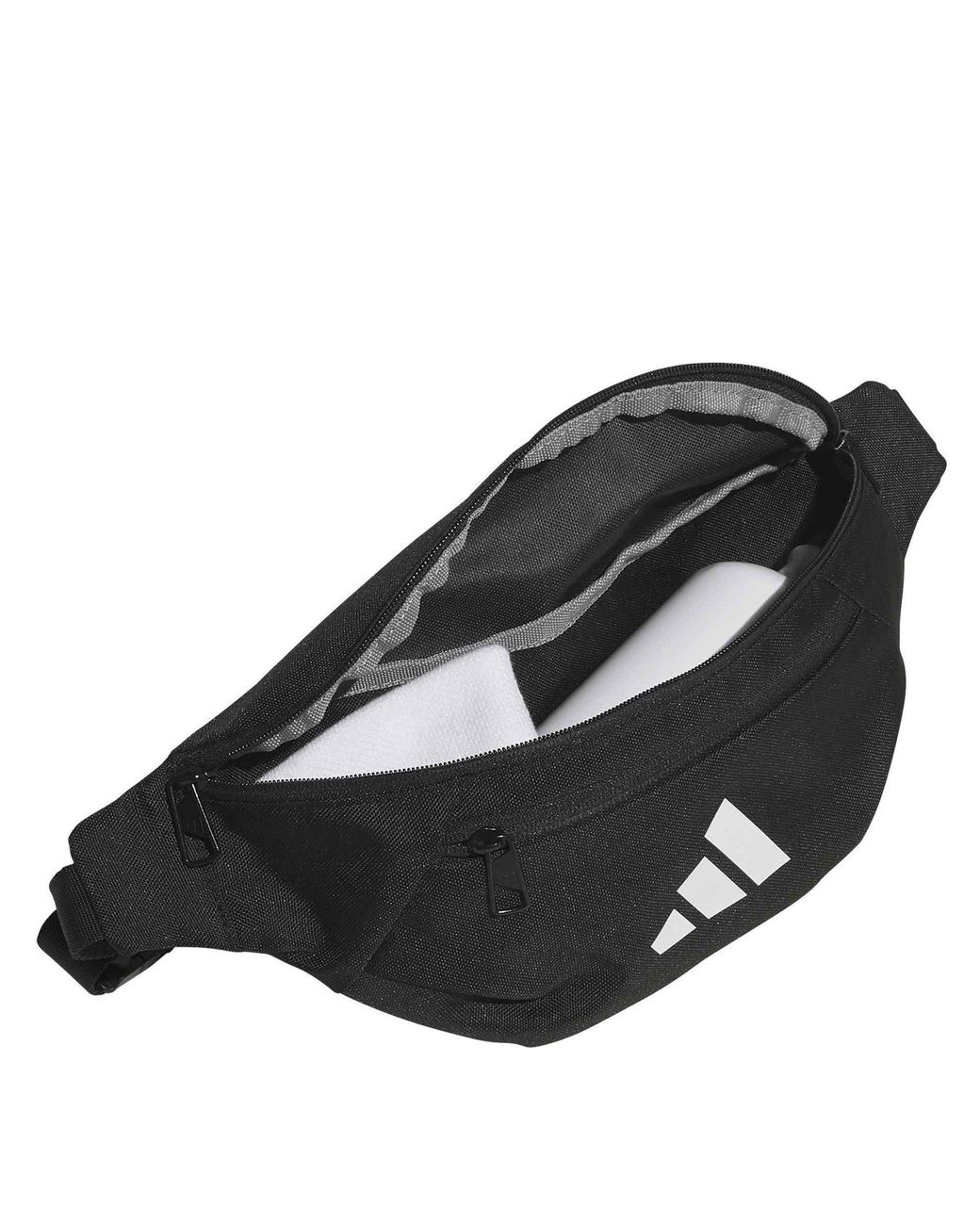 Adidas Black Ess Bum Bag for men