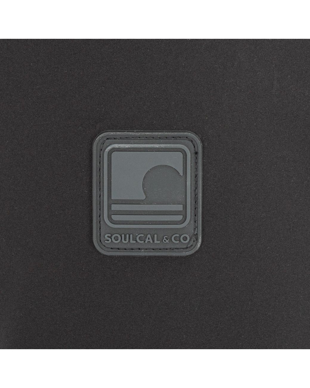 SoulCal & Co California Black Soul Padded Parka for men