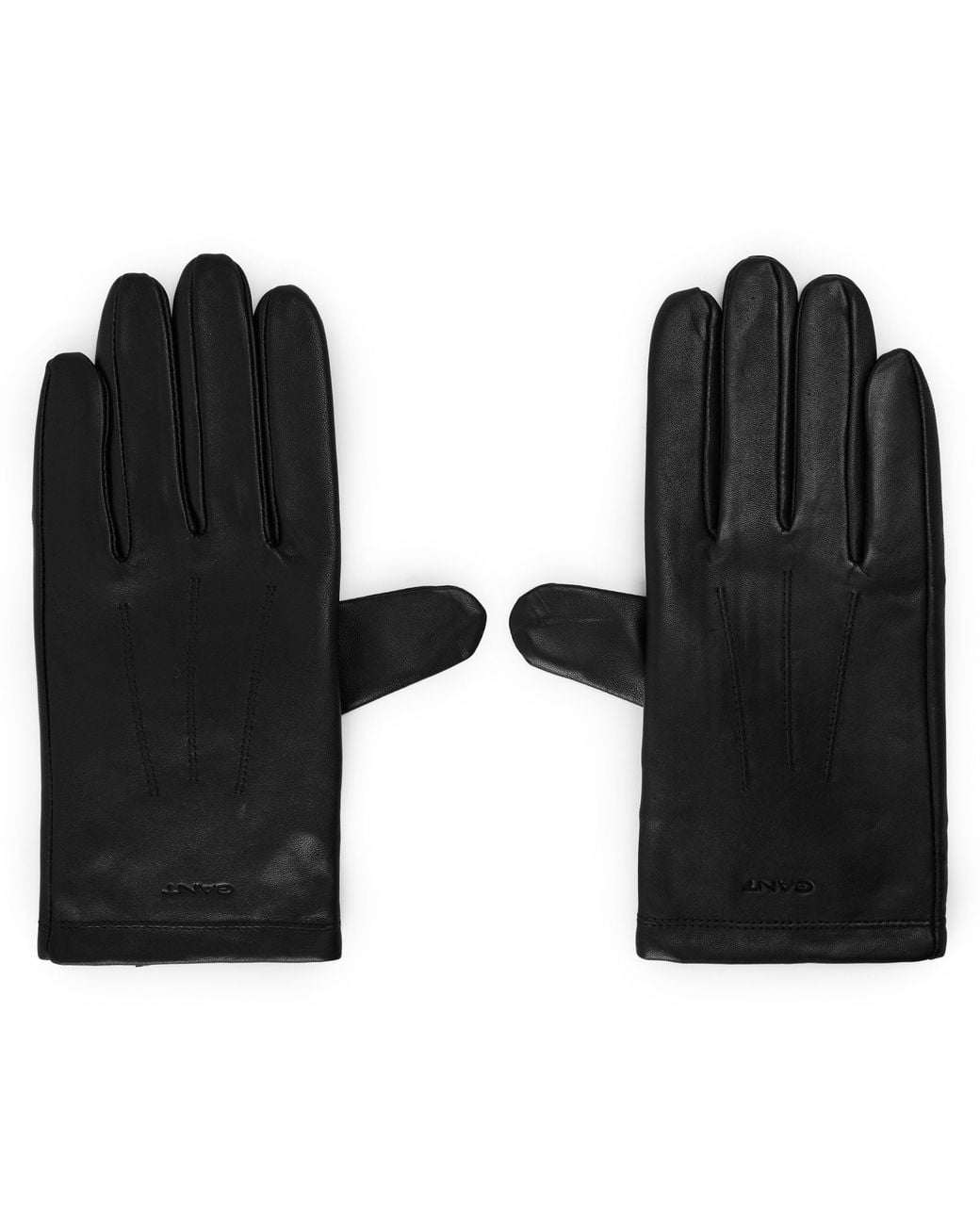 Gant Black Lmbskn Glv Sn64 for men