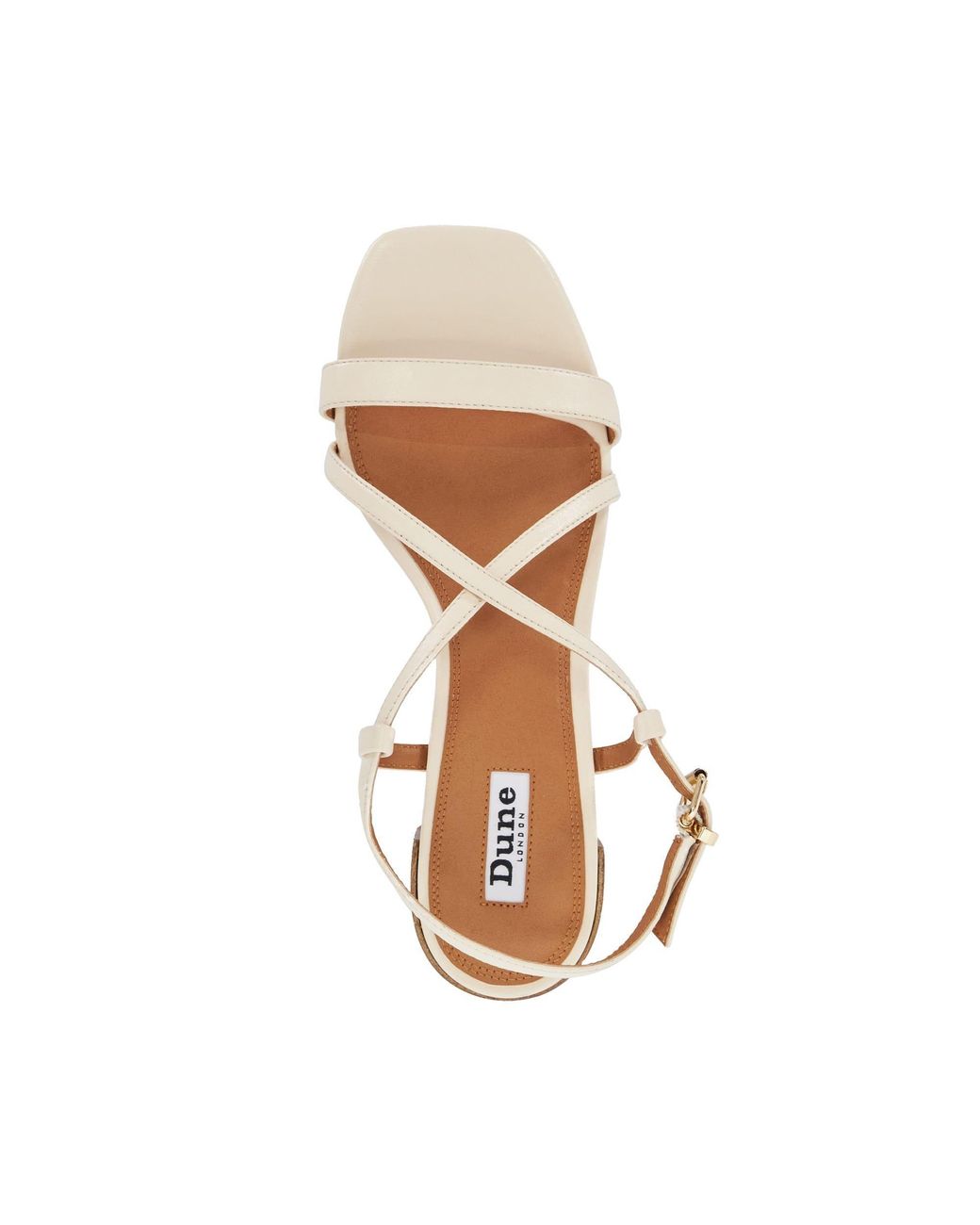 Dune Natural Jaskell Sandals