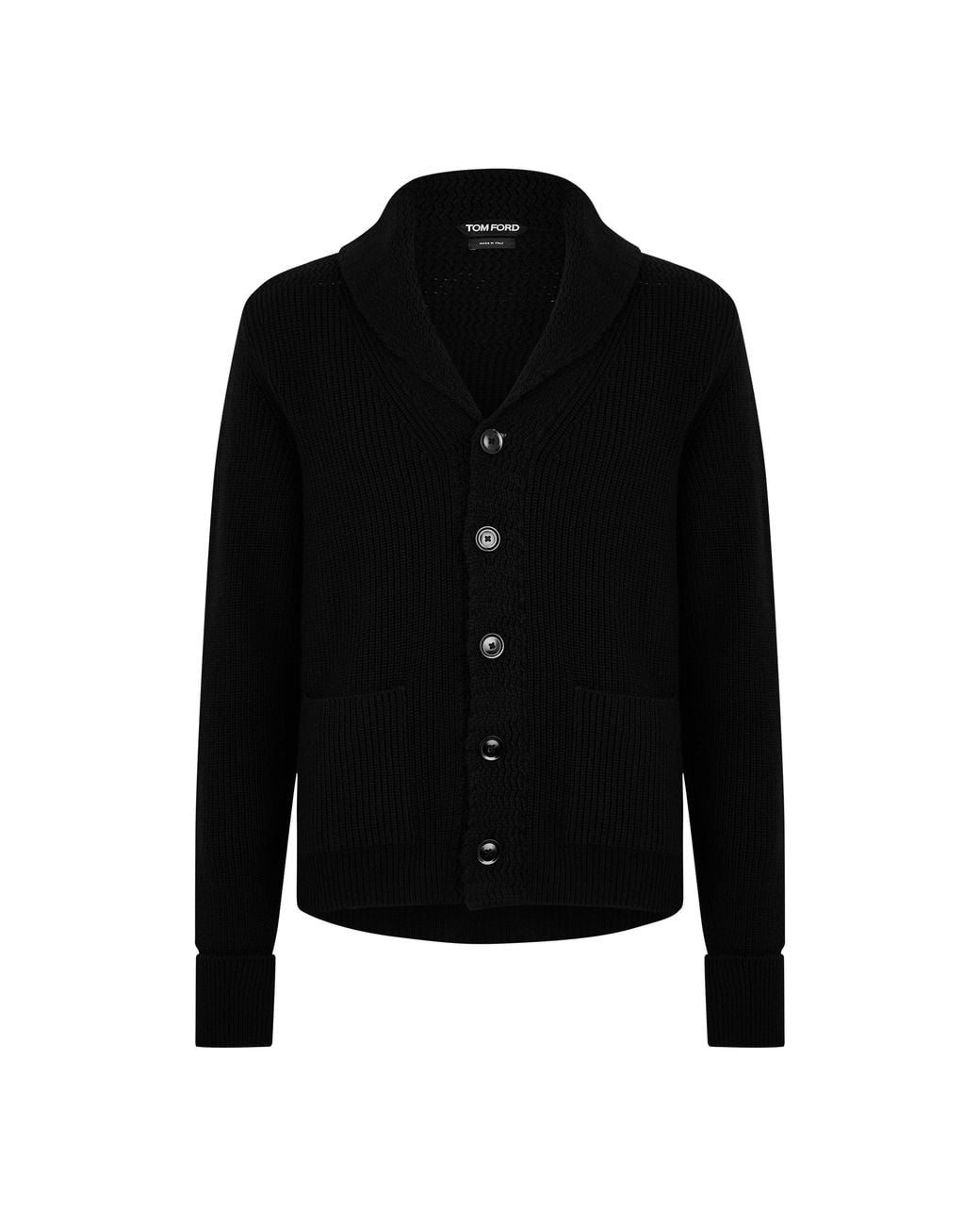Tom Ford Black Cashmere Cardigan for men