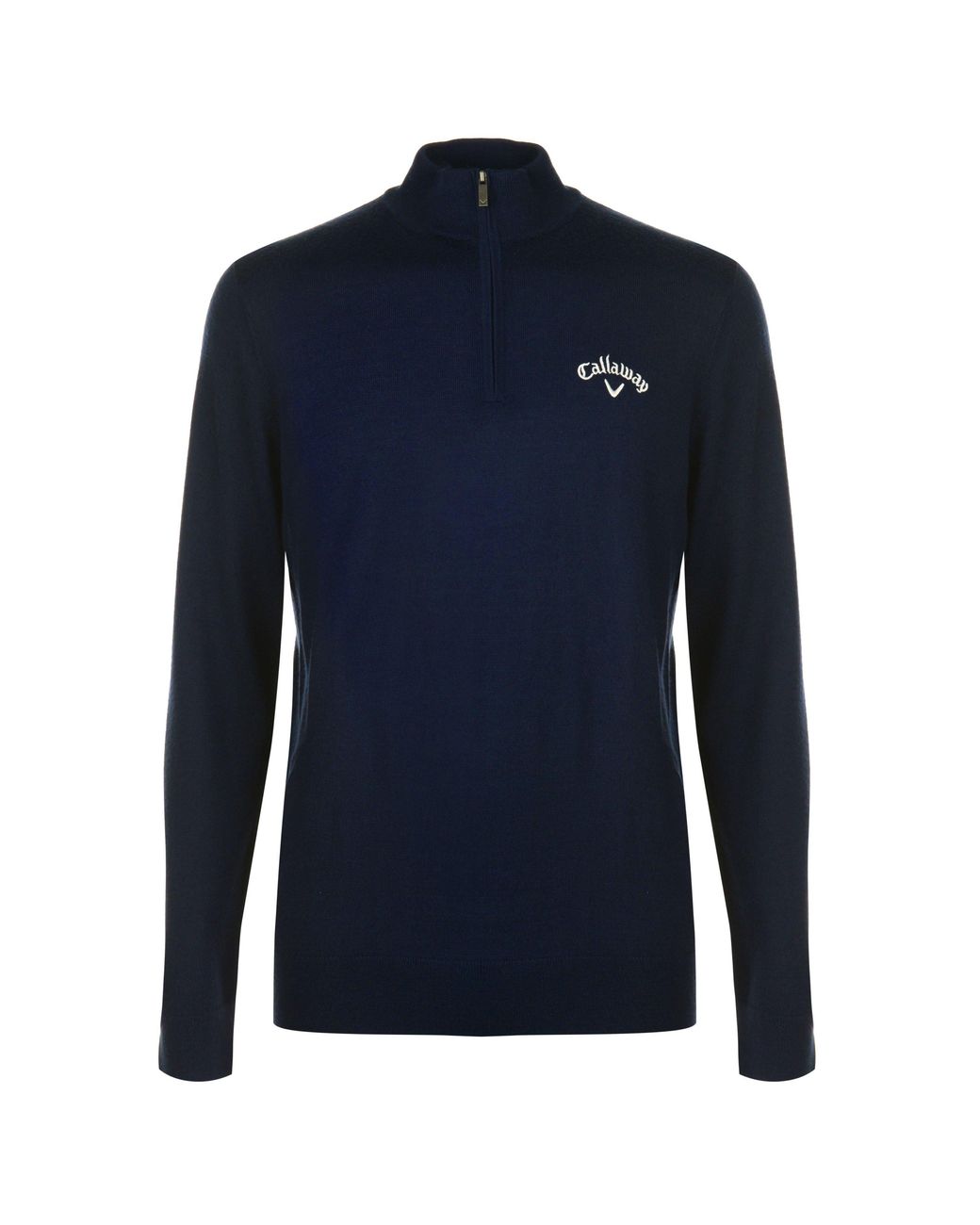 Callaway Apparel Blue Zip Sweater for men