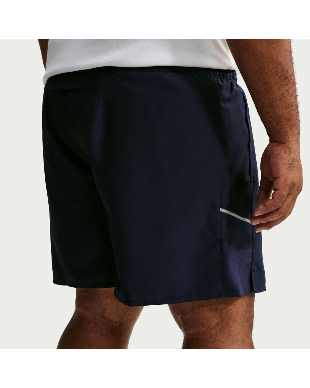 Nike Blue Miler 7 Performance Running Shorts for men