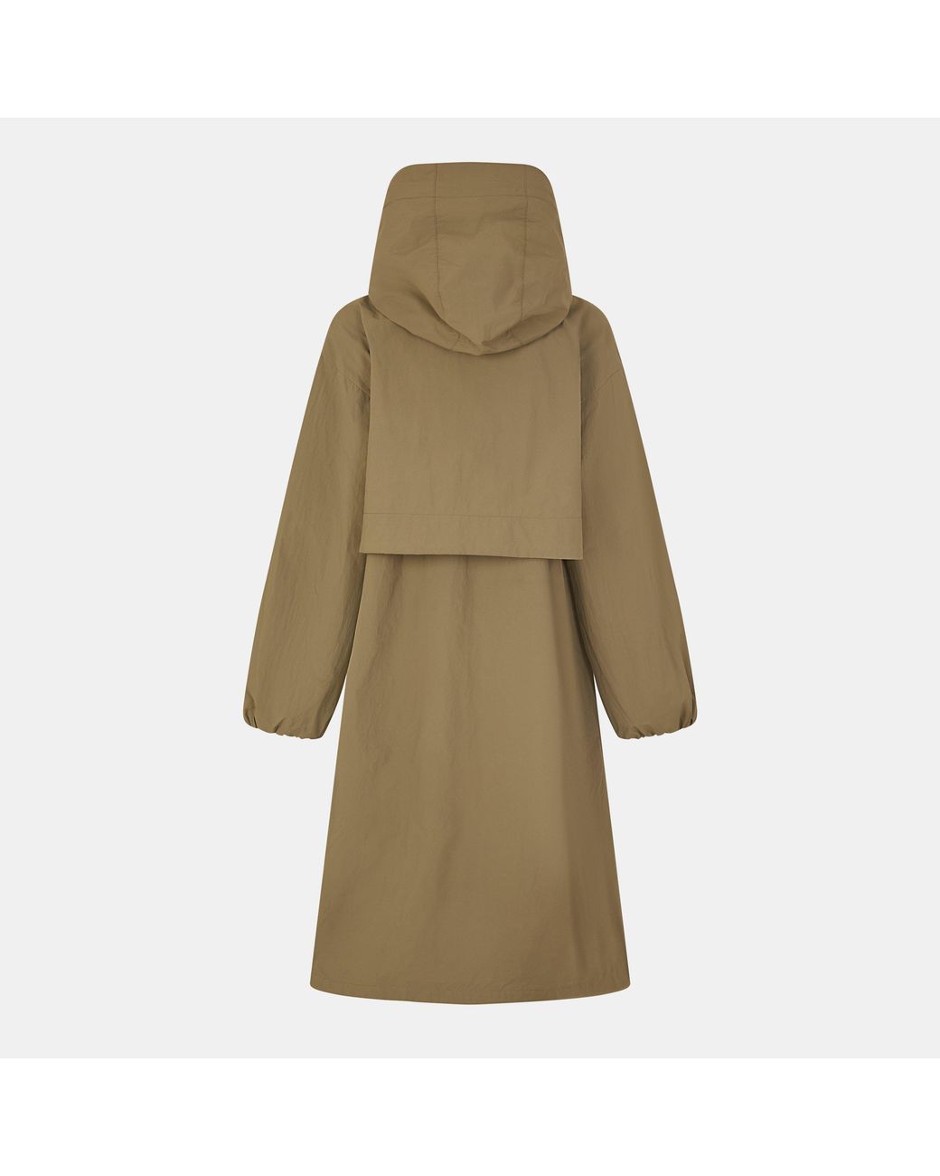 Barbour Natural Naboo Funnel Neck Long Sleeve Showerproof Rain Anorak