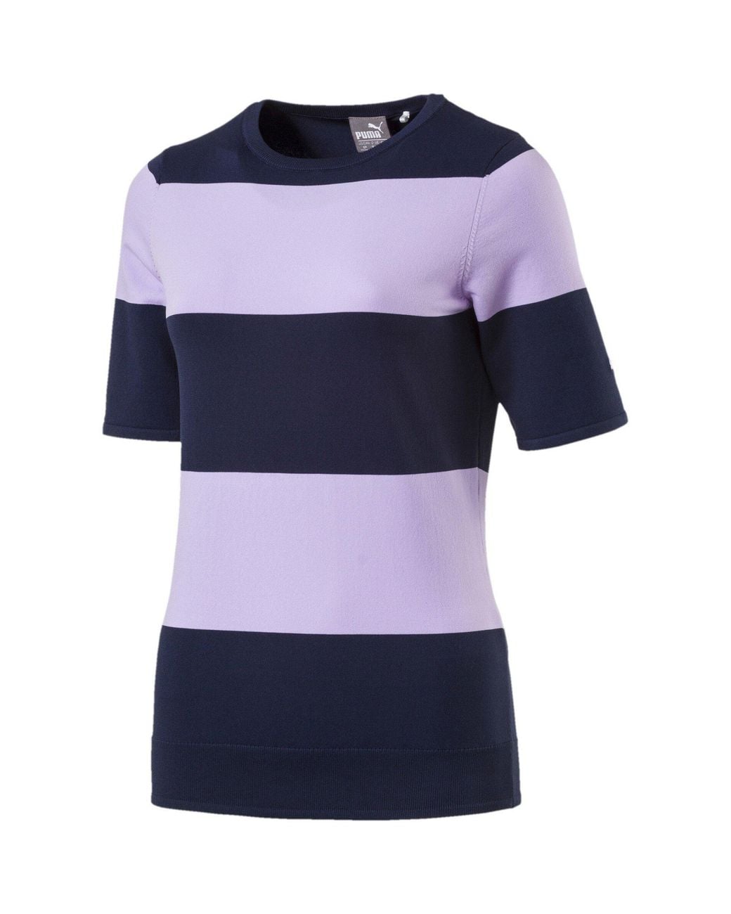 PUMA Blue Golf Short Sleeve Sweater