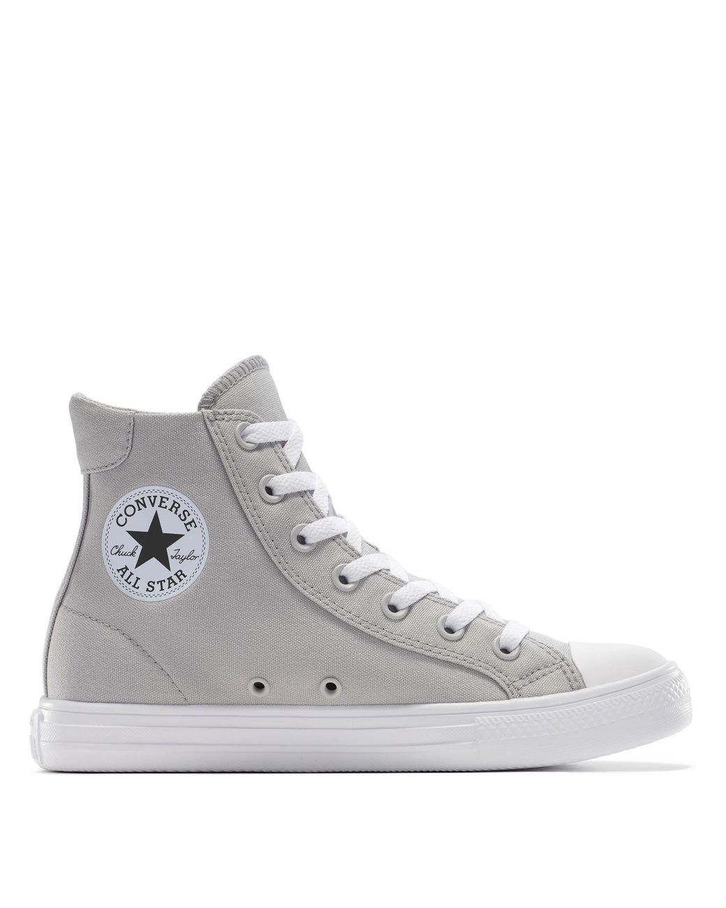 Converse Gray Canvas High-Top Trainers for men