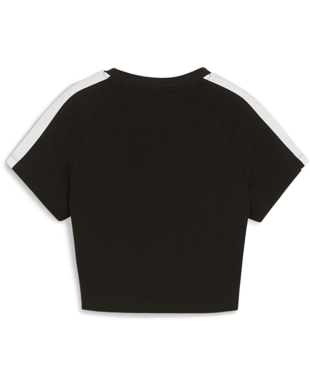 PUMA Black Iconic T7 Baby Tee